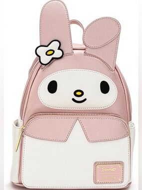 Loungefly *RARE* Sanrio My Melody Cosplay Figural Mini Backpack NWOT